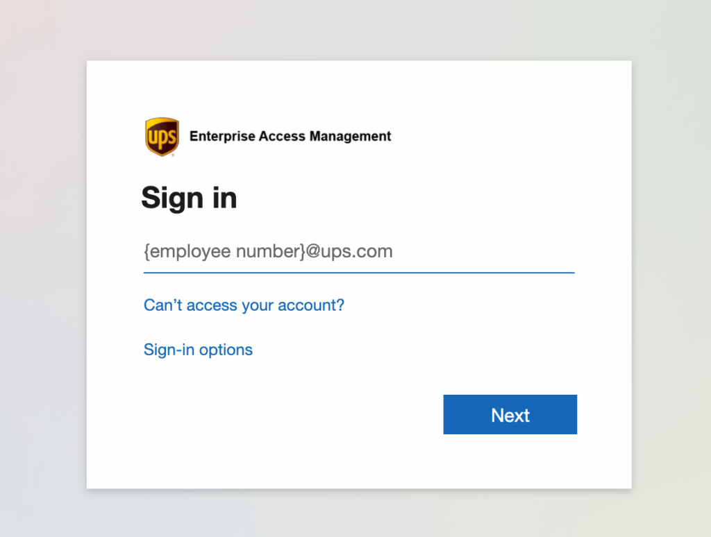 Upsigndown Login